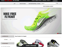 Tablet Screenshot of nike0.com